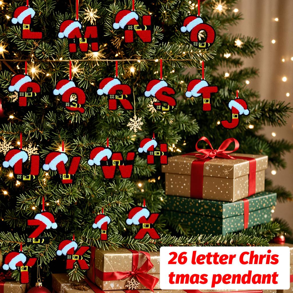 26 Letter,Christmas,Ornaments,Acrylic,1