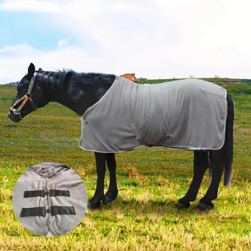 Breathable Winter Horse Blanket Soft Horsehair Equestrian Accessories Warm Horse Clothing Supplies