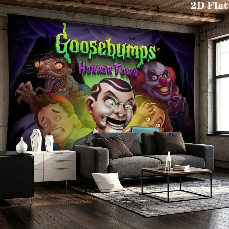 Creepy Puppet Pattern Home Decor Tapestry, Wall Hanging, Decorative RV Wall Cloth.NGT0928424