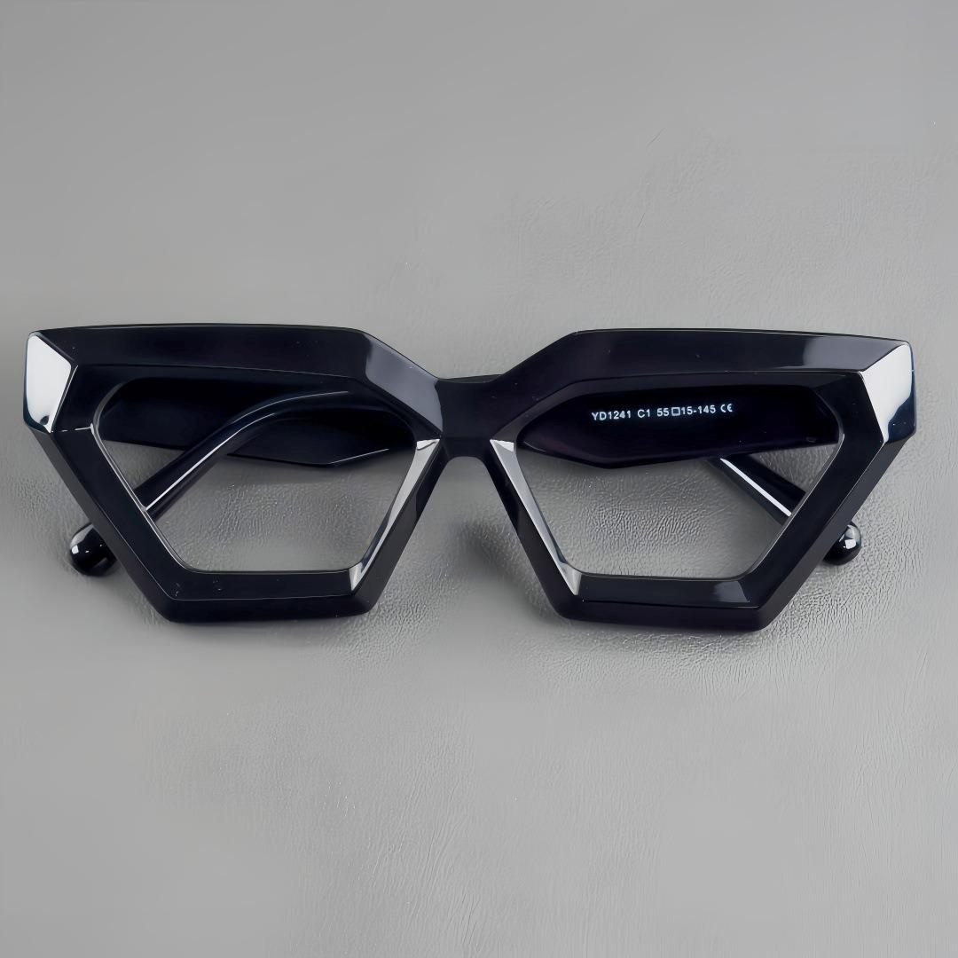 

Cat Eye Eyeglasses Frames for Women Luxury Brand Designer New Fashion Eyeglasses Women Men Acetate Optical Eyewear чорний