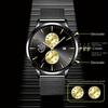 Men's Fashion Date Luminous Watch Men's Quartz Watch Steel Watch Men's Gift