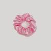 European-American Satin Pleated Hair Tie - French Minimalist Design
