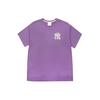 MLB Like Series Like NY Yankees Letter Print Loose Short Sleeve T-Shirt Unisex T-Shirt Purple 31TS15031-50V