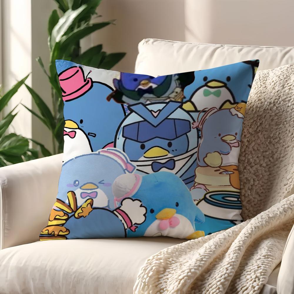 TTuxedo Sam Cushion Cover For Pillow Printing Sofa Decoration Home Car Room Coffee Shop Office Nordic Simplicity