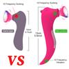Kraftvoller Klitoris-Saugvibrator für Frauen Nippel Oraler Vakuumsimulator Massagegerät Dildo Weiblicher Masturbator Sexspielzeug für Erwachsene