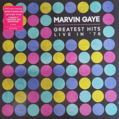 LP Record MARVIN GAYE - Greatest Hits Live In '76 00602448227959 Mercury Studios 2023 Worldwide Soul/Funk