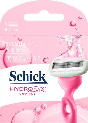 Schick Hydrosilk Replacement Blades Razor (3 Pieces)