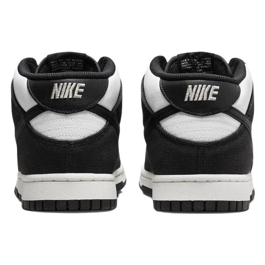 Nike Dunk Mid Canvas Panda DV0830-102