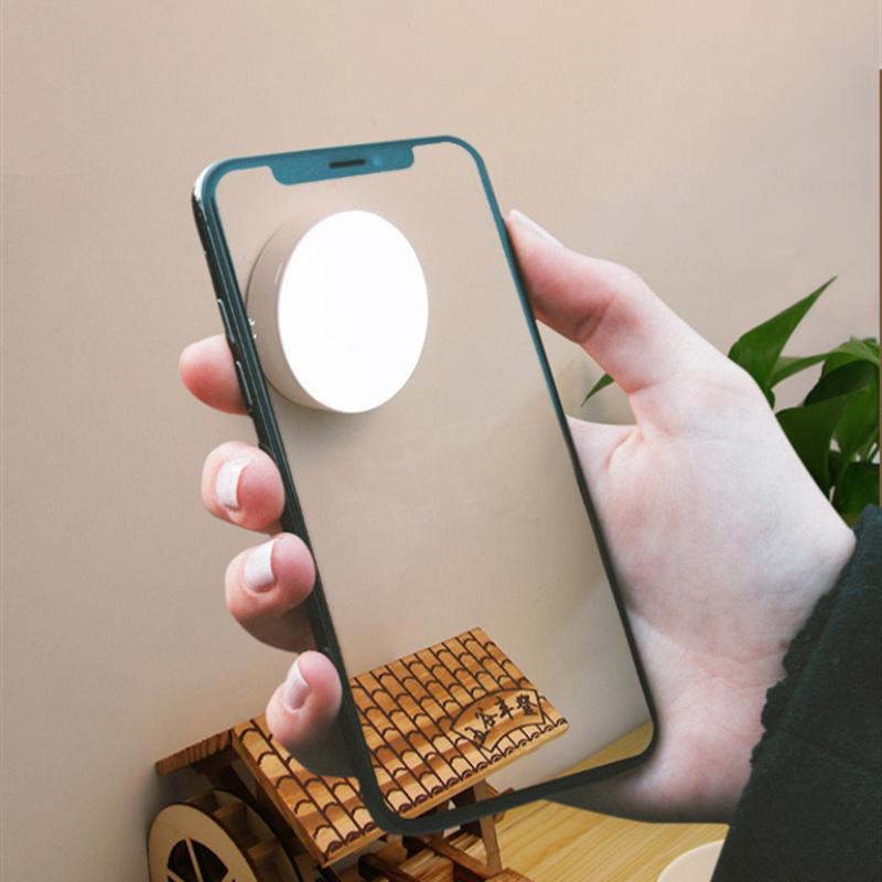 PIR Motion Sensor LED Night Light Wireless Energy-saving Body Induction Lamp Wall Lamp USB Charging Bedroom Corridor Lamp