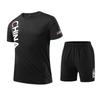 2020 Summer Quick-Dry Men's & Women's Casual Sports Set: Short-Sleeve T-Shirt & Shorts for Fitness, Coaching, & Basketball