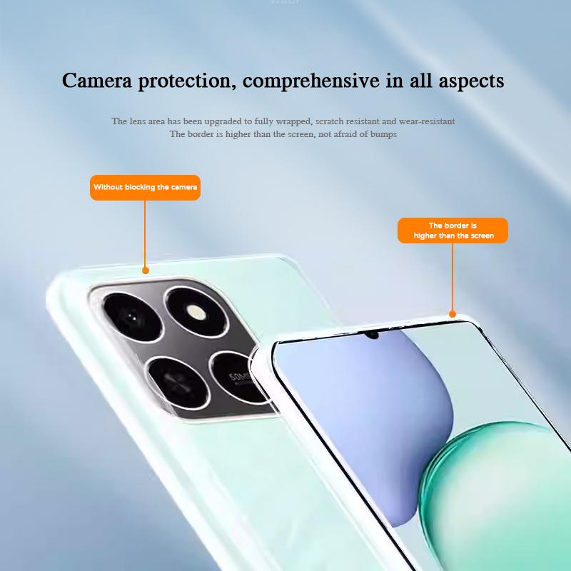 Soft Transparent Shell Phone Case for Honor 400 Smart 400Smart X7D Play 10T 5G Funda Clear Thin High Quality Original Back Cover