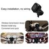 Cordless TPMS Motorcycle Tire Pressure Monitoring System 2 External Sensor Moto Tools