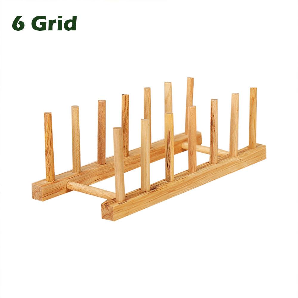 Bowl Rack Sink Drain Kitchen Accessories Plate Stand Dish Drainer Pot Lid Holder Storage Shelf 6 Grid 766₽
