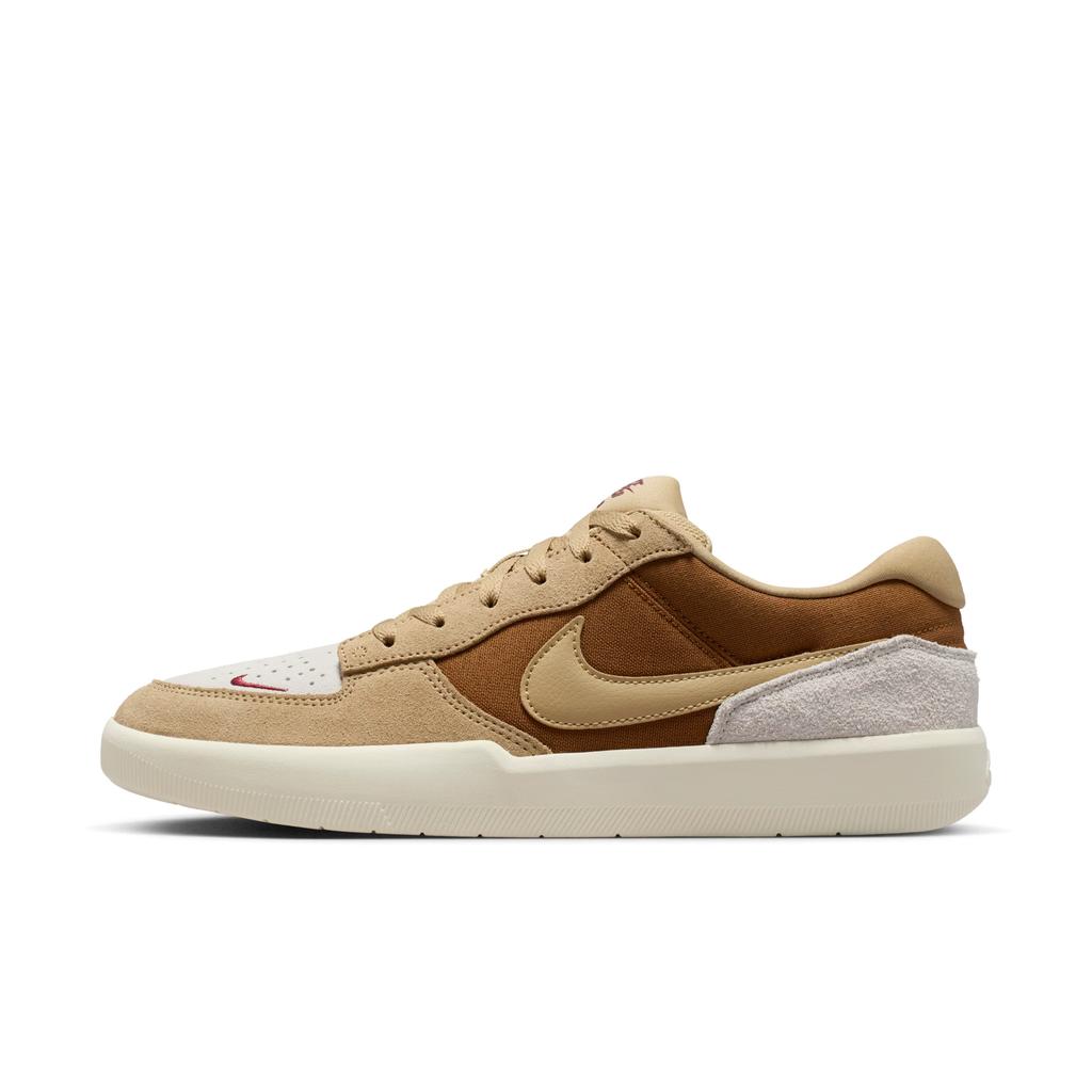 Nike Breathable Skate Shoes for Spring Parkour Suede Textured Leather Grippy Surface - NIKE SB FORCE 58 DV547