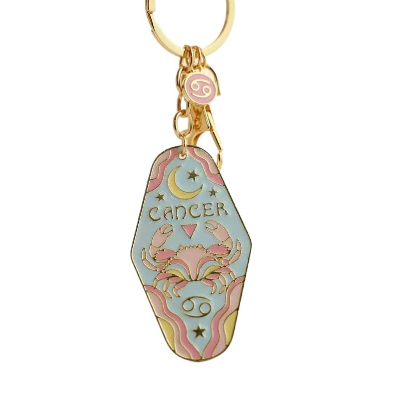 Animal Charm Themed Keychain Metal Keyring Lightweight Portable For Bag or Keys Gift Worthy Accessory