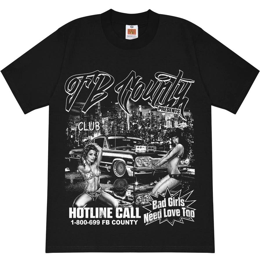 FB County Club T Shirt Vintage Lowrider Street Graphic Bad Girls Tee XS
