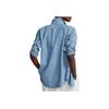 Polo Ralph Lauren Solid Color Single-Breasted Point Collar Long Sleeve Shirt Women shirts Light-Blue 211700308-001