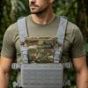 Tático Chest Rig Camada Múltipla Painel Frontal Micro Outdoor Painéis de Colete de Caça para Cartão de Diário Bateria Bolsas de Armazenamento Utilitário