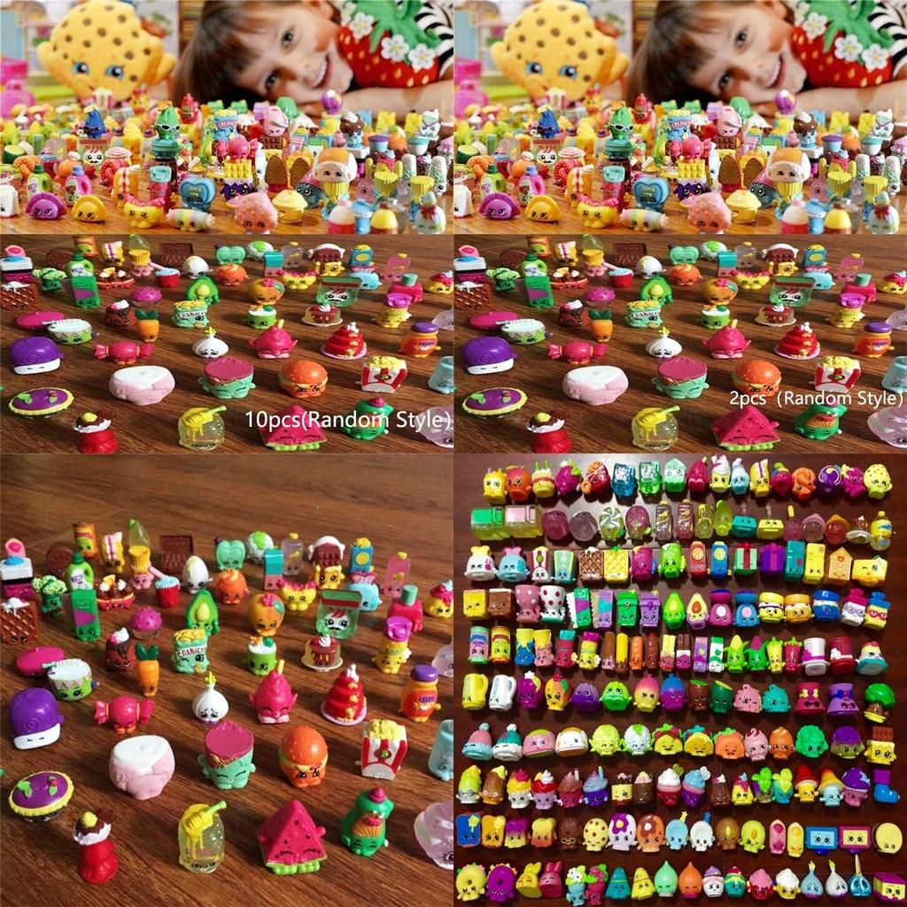New Arrival 2pcs Of Shopkins Season 2-5 Mini Action Figure Toys Great Gift For Kids