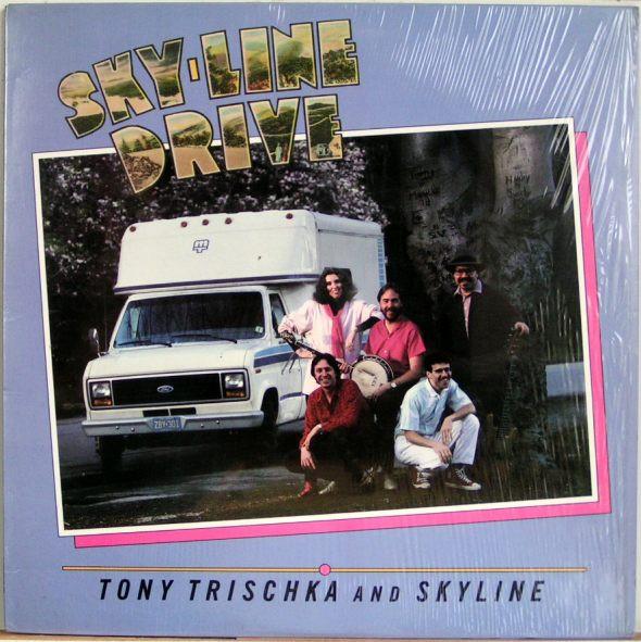 LP Record TONY TRISCHKA & SKYLINE - Skyline Drive FF388 FLYING FISH 1986 US Country/Folk Used