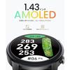 SILLAID GW20 Golf Distance Meter Watch Recommended Shugo Imahira 47.5mm Organic EL (AMOLED) Display Touch Panel Easy Operation Navigation GPS