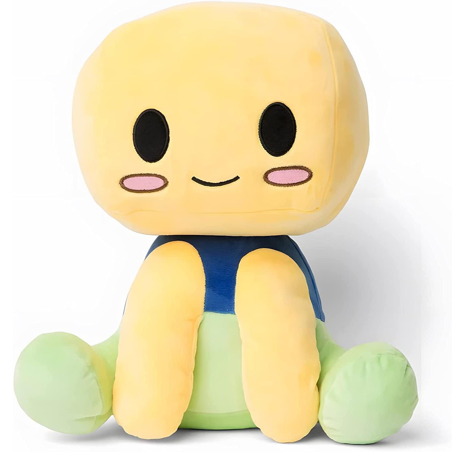Pluche Pop Nieuw Product Blox Buddies Pluche Speelgoed Spek Meisje Spel Randproduct Pop Cadeau voor Fans Kinderen beige