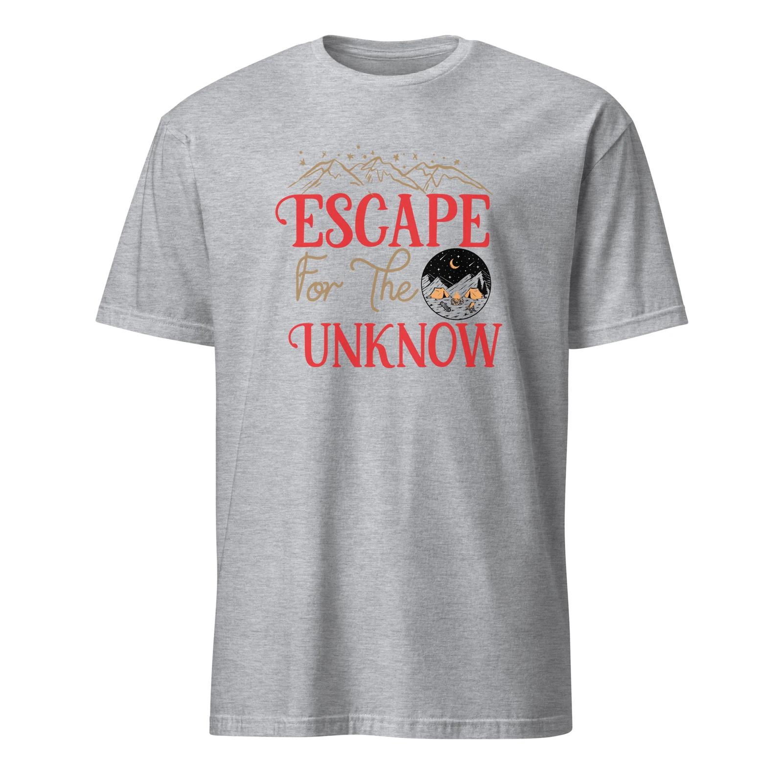 Camping Unisex T-Shirt, Hiking Camping Travel Outdoors Adventure Backpacking XS