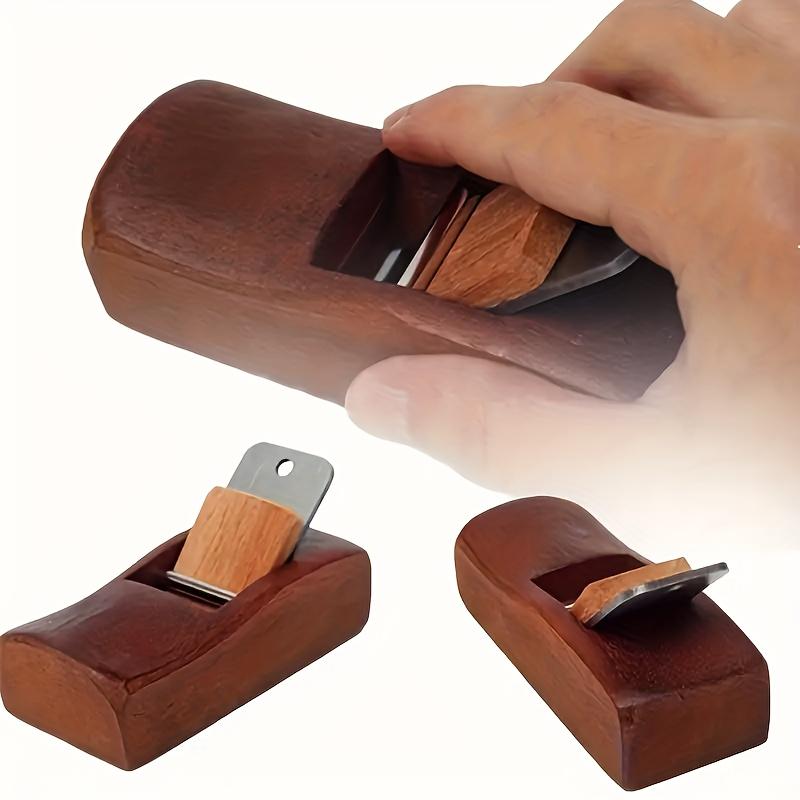 [Mini Woodworking Planer] 1Set, Home and Garden Mini Woodworking Flat Wood Hand Planer Carpenter Woodcraft Tool, Mini Car Planer