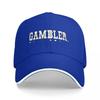 Gambler Bass Boats Black and White Baseball Cap Trucker Hat Icon Fashion Beach Man Womens
