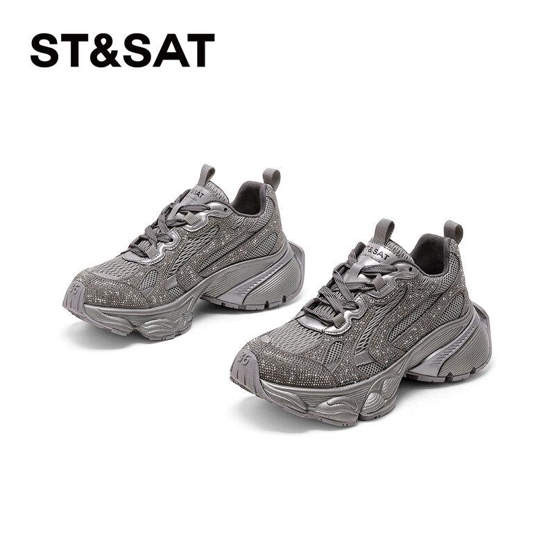 SATURDAY Women s Platform Casual Shell Toe Sneakers 37