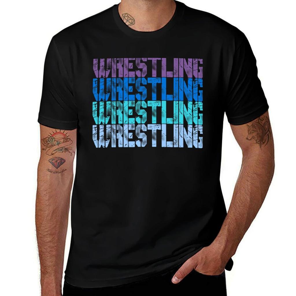 Wrestling Tshirt Urban Casual Loose Fit Tee