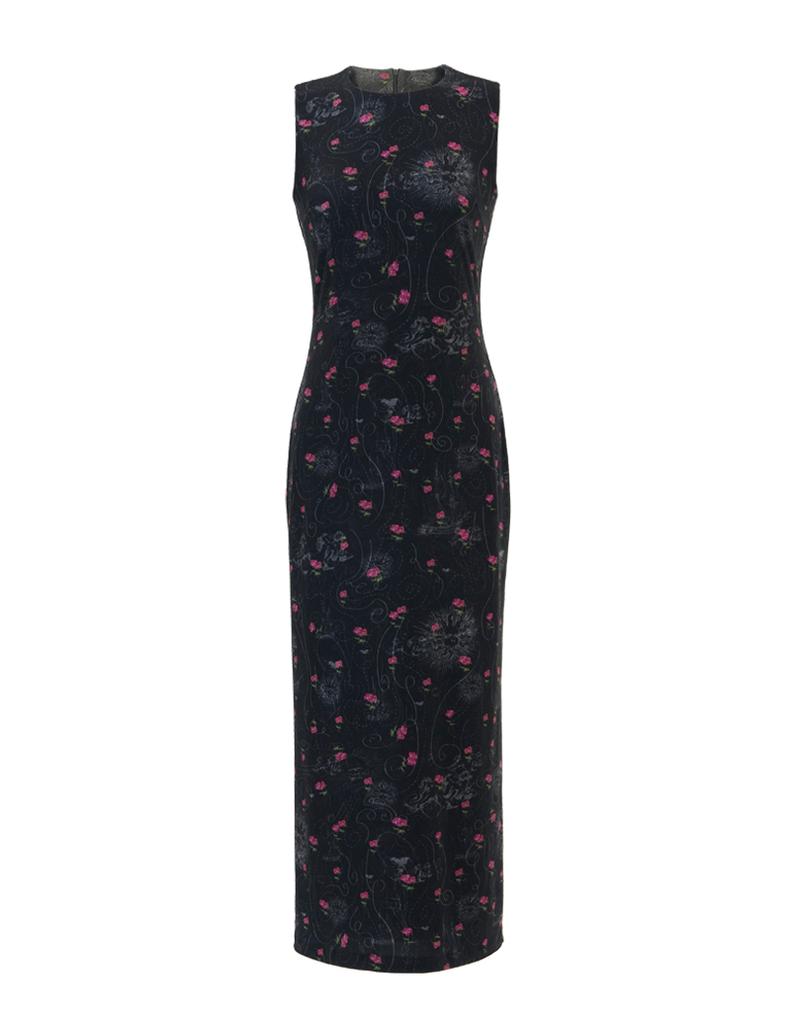 Syn Letters Anemone Dress (Black)