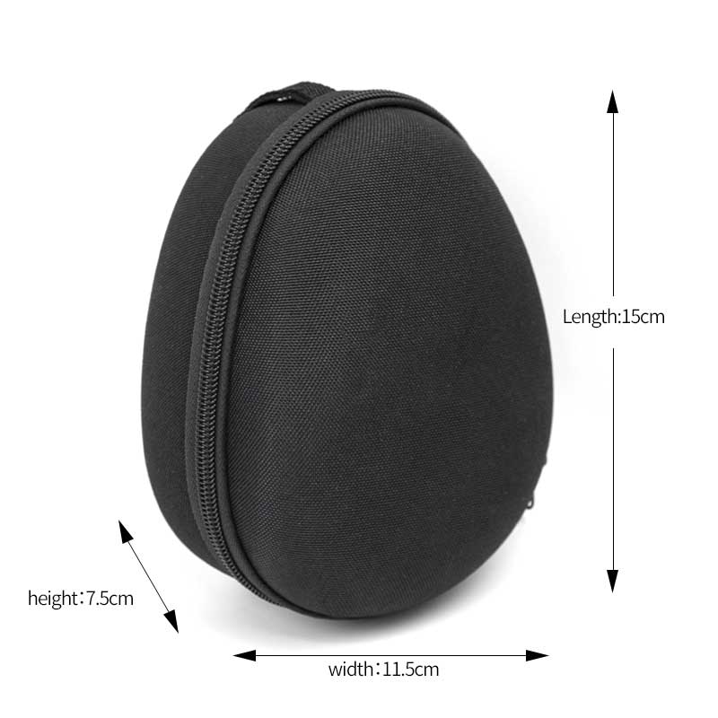 Portable Fishing Reel Bag Protective Case Black 15.5cm Waterproof EVA Outdoor Cover Boxs for Spinning Reel Fishing Tools Tackles