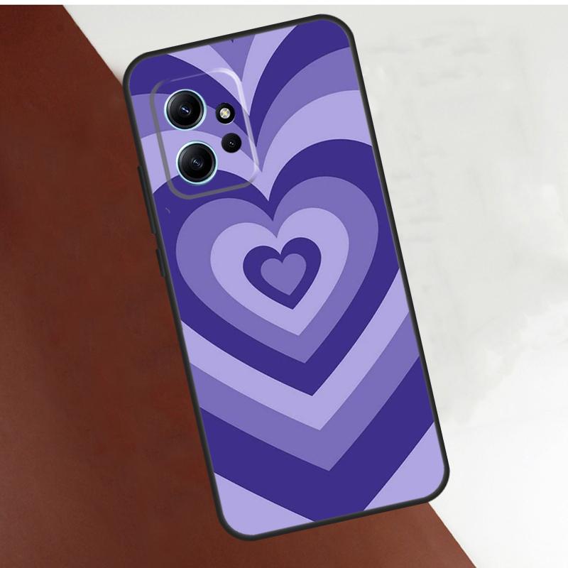 Purple Aesthetic Case For Xiaomi Redmi Note 10 Pro 8 9 11 12 Pro 9S 10S 11S 12S Cover For Redmi 12 9 10 C