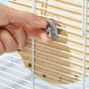 Multifunctional Chew Resistant Wood Perch for Parrots Cage Toy Cage Mount Swing Bed For Stress Relief And Play