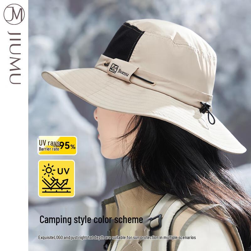 JIUMU CW142 Women s Outdoor Sun Protection Fisherman Hat