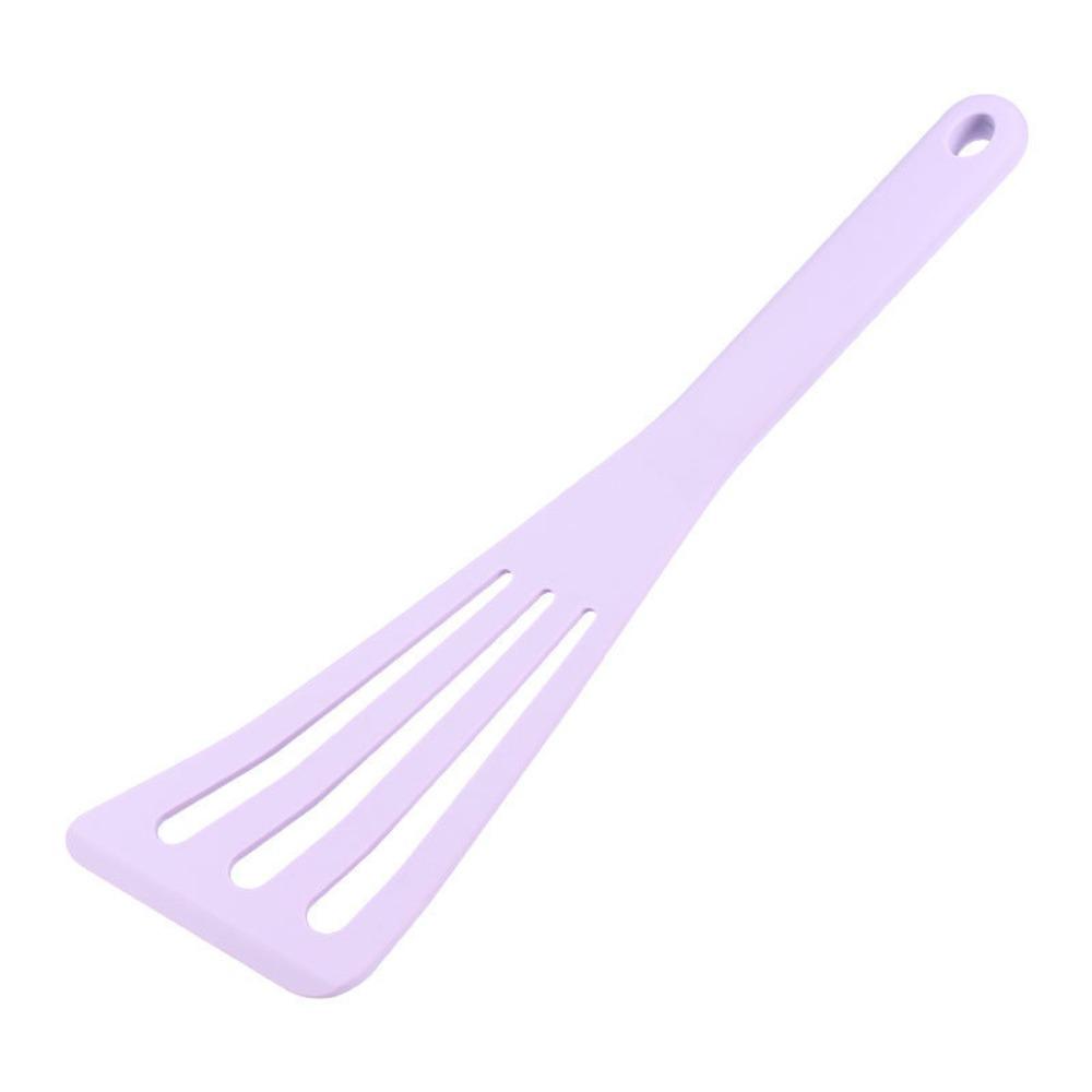 Heat Resistant Fish Frying Spatula Silicone Steak Spatula Inclined Leakage Shovel  Breakfast