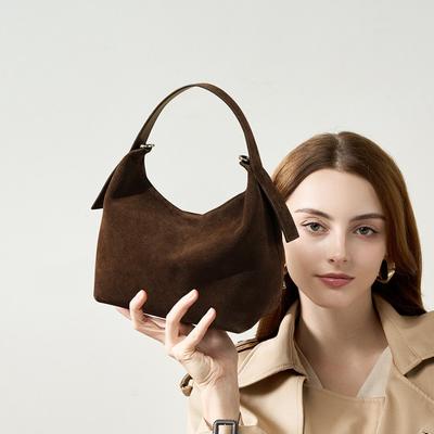 Hand Carry To Work Commuter Handbag Women's Leather Niche High-end Sense Versatile Bag Women's Autumn and Winter Messenger Bag Women
