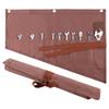 Metric SAE Wrench Roll Up Storage Bag With 16 Pockets Compact Tool Organizers For Professional Mechanics Electricians