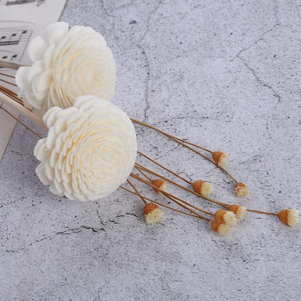 Living Room Fireless Aroma Dried Flowers Artificial Flower Aromatic Incense Diffuser Sticks