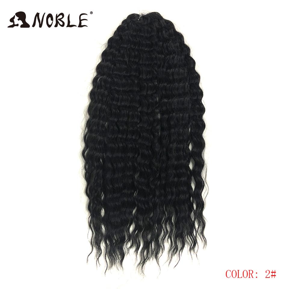 Edles Häkelhaar Locken Haar Wasserwelle 24 Zoll 300g Ombre Blond Twist Häkelhaar Zopf Haar Deep Wave Flecht Haarverlängerung