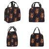 Leon Kennedy Insulated Lunch Bag for Women Kids Leakproof Food Boxes Thermal Lunch Box Tote