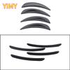 4x ABS Plastic Car Fender Flares Mud Flaps Arch Wheel Eyebrow Lips Strip Sticker Trim Suitable for Toyota SUPRA A90 GR -