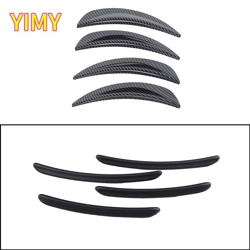 4x ABS Plastic Car Fender Flares Mud Flaps Arch Wheel Eyebrow Lips Strip Sticker Trim Suitable for Toyota SUPRA A90 GR -