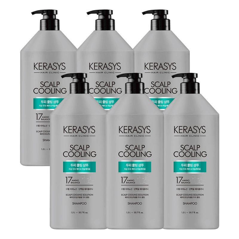 Kerasys Scalp Cooling Shampoo 1.5L x 6