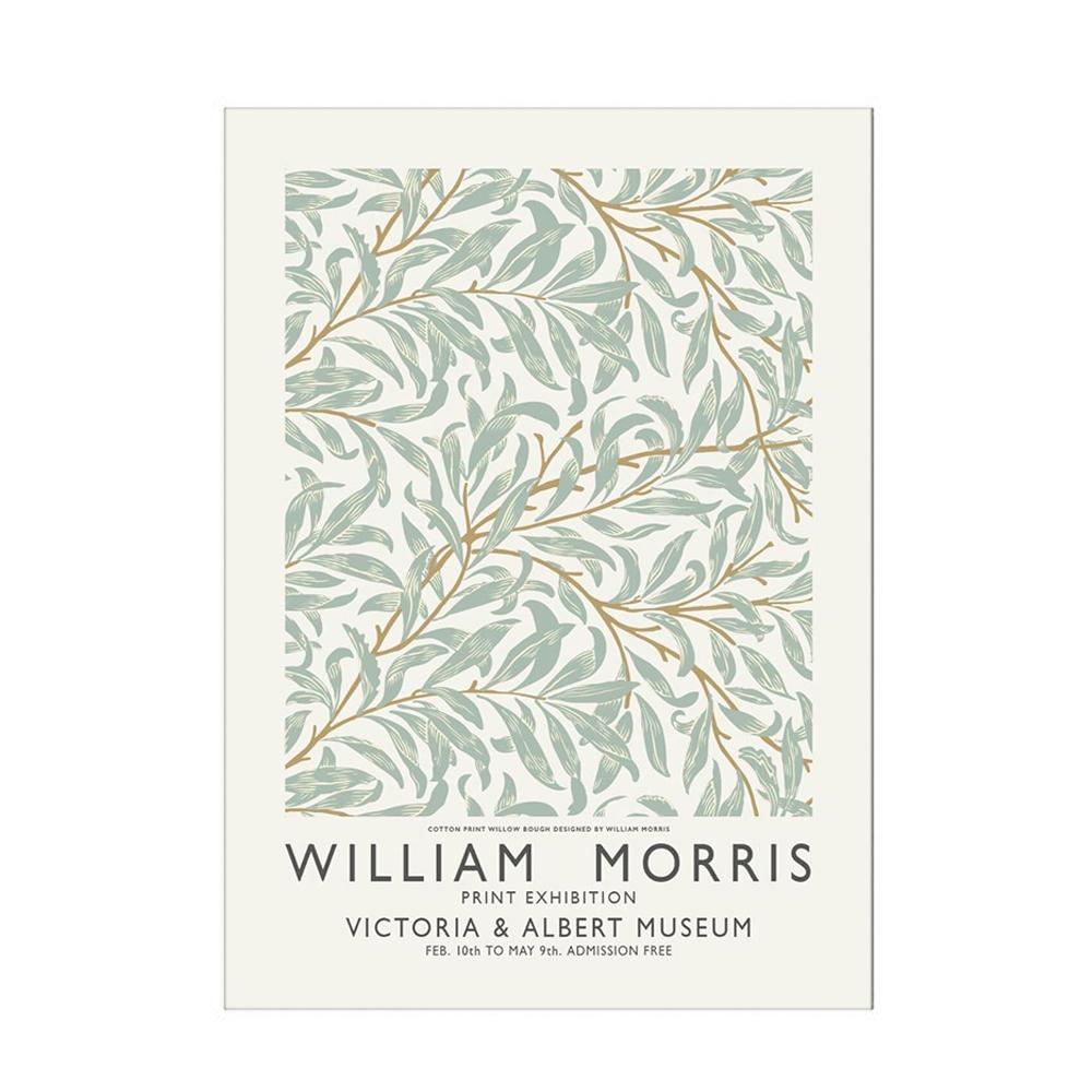 Picasso Matisse Oil Painting William Morris Posters and Prints Abstract Lines Plant Wall Art Picture Living Room DecorativeMural