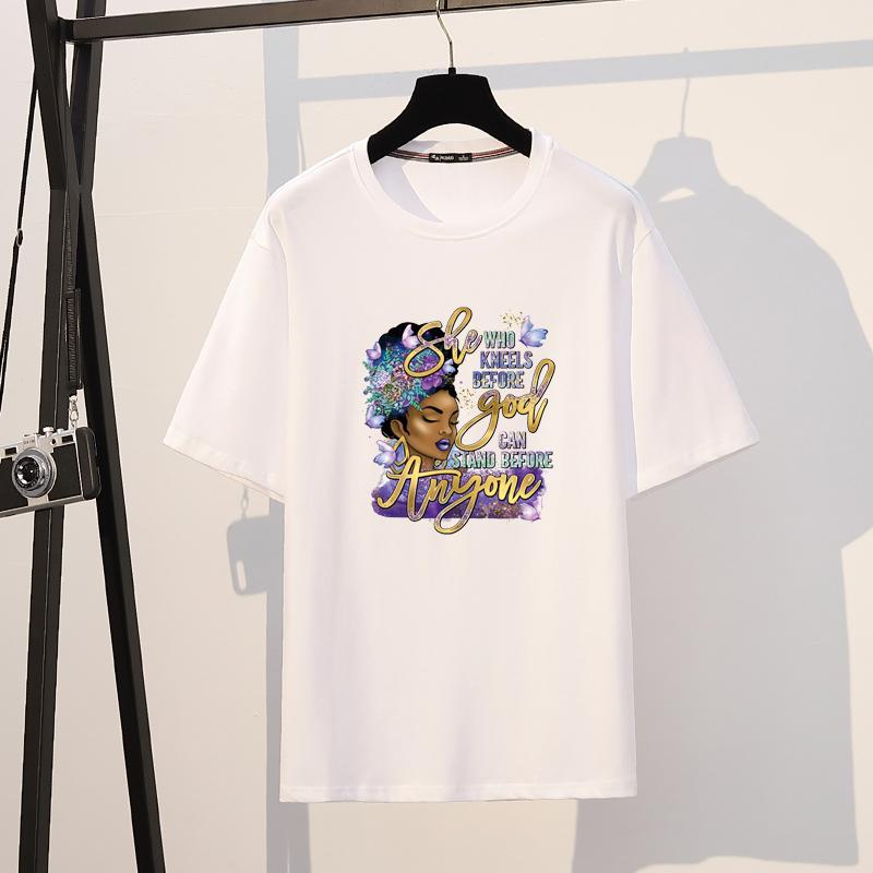 Transfer Termic Aplicabil cu Fierul Floare Femeie DIY Hanorace Tricou Parches Ropa Presă Termică Aplicații Autocolante Haine Petice Pentru Îmbrăcăminte