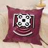 RRainbow Six SSiege Cushion Cover Silky Short Plush DoubleSided Printed Pillow Case for Sofa All Seasons Home Decor Gift