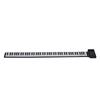 Portable Electric 88 Keys Roll Up Piano Multifunction Digital Piano Keyboard Built In Speaker Rechargeable Lithium