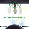 720° drehbarer Sonnenblenden-Autohalter - Universelle Halterung Ständer Navigation GPS Clip Mobile Halterung im Auto